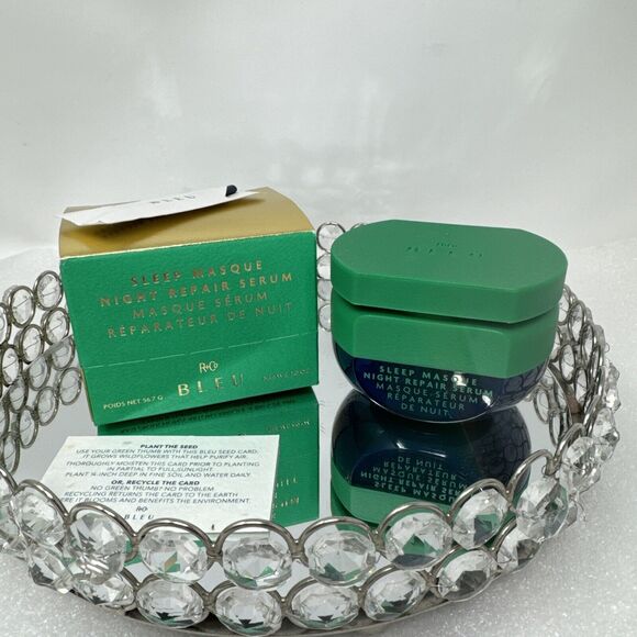 R+CO Bleu Sleep Masque Night Repair Serum 2 oz 56.7 G NIB MSRP $165